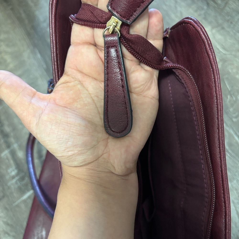 Call It Spring Maroon Satchel - Picture 10 of 12